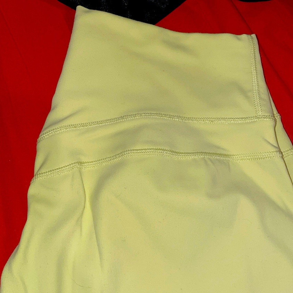 Gymshark Whitney Simmons Neon Yellow Leggings